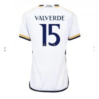 Real Madrid Federico Valverde #15 Heimtrikot Frauen 2023-24 Kurzarm